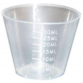 Plastic Disposable Medicine Cup (30mL) [Qty. 500]